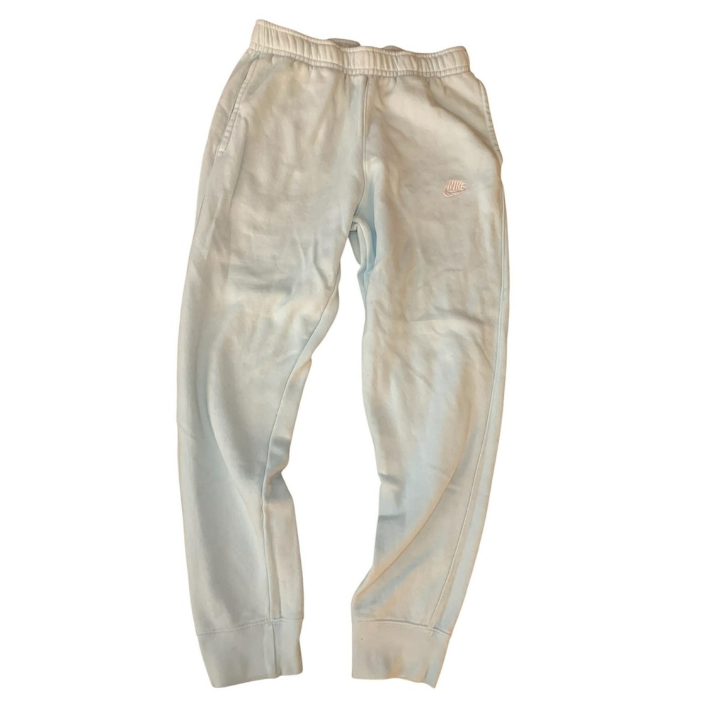 Nike Sportswear Club Fleece Joggers Mens Medium Light Blue Sportswear Athleisure